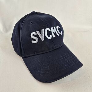 511 Tactical Hat Mens One Size Navy Blue Baseball Cap SVCMC Embroidered Logo